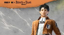 free fire: asi puedes conseguir la skin de levi ackerman de attack on titans