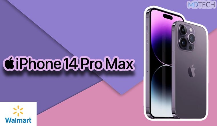 Walmart ofrece el iPhone 14 Pro Max al precio más bajo de la historia, pero solo por tiempo limitado