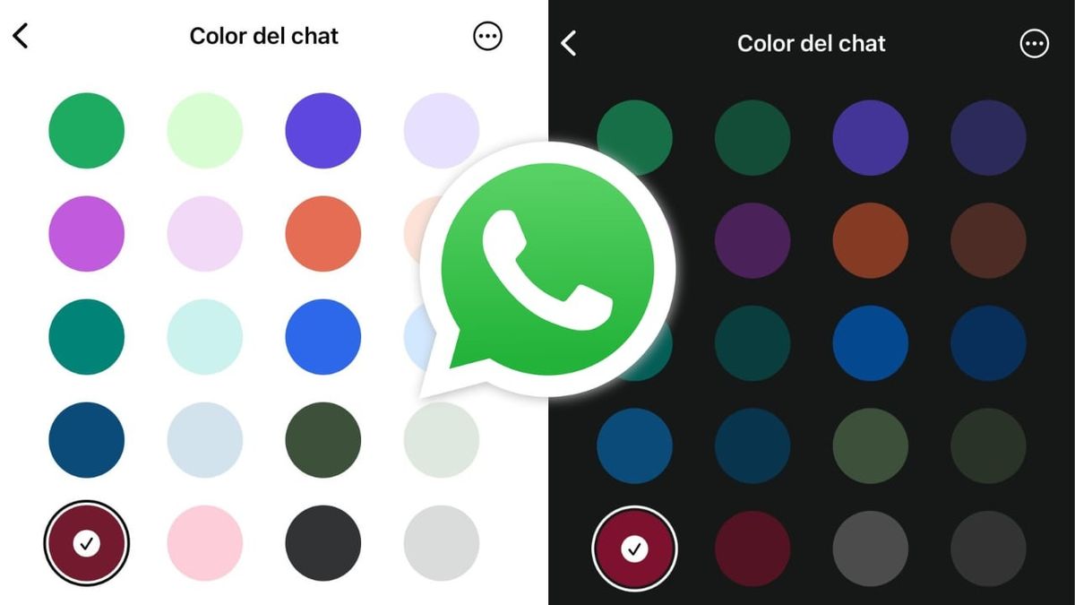 Cambiar el color de los chats es posible en WhatsApp: cómo activar esta opción de personalización desde la app.