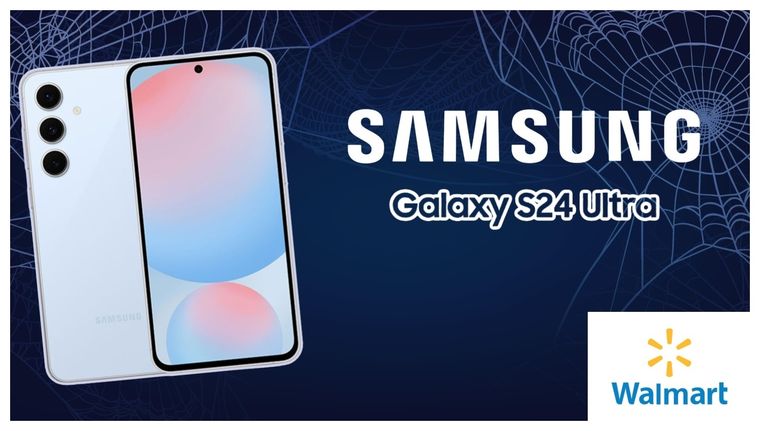 Gracias a Halloween y Walmart puedes comparar el Samsung Galaxy S24 con un gran descuento