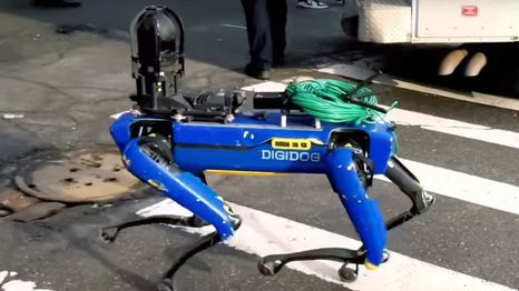 Nueva York usará perros policías robots para vigilar la ciudad