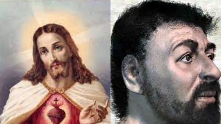 Este es el rostro de Jesús que fue creado por la tecnología, antes de la IA.