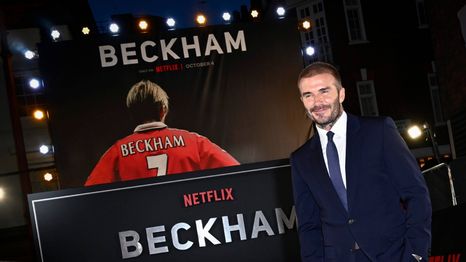 La miniserie de David Beckham está entre las 10 producciones más vistas de Netflix