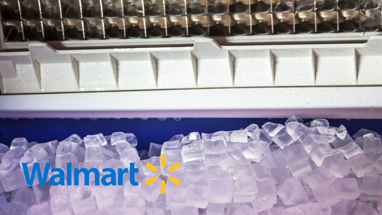 Esta máquina de hielo está de oferta en Walmart en la tienda virtual