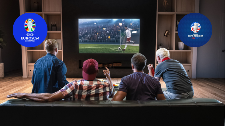 Disfruta de la Copa América y Eurocopa 2024