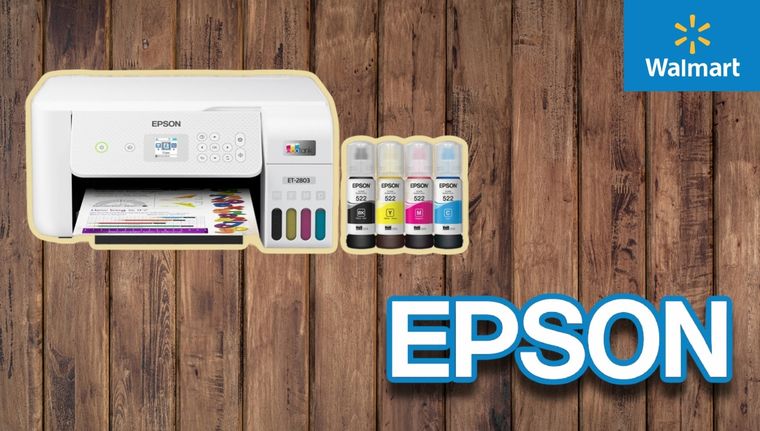 Walmart ofrece la impresora Epson que no necesita cartuchos a un precio de locos