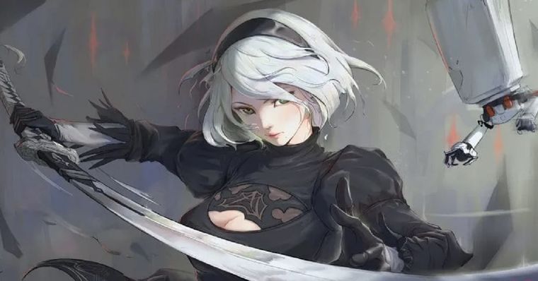Así es cómo se vería 2B - Nier: Automata en la vida real, según la IA