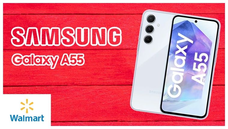 El nuevo Samsung Galaxy A55 llega en junio a Walmart con un importante descuento