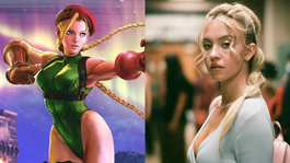 La actriz fue recreada por una inteligencia artificial para ser mostrada como la luchadora del videojuego.