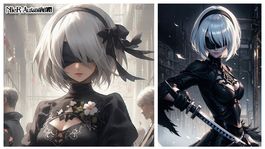 Así luce 2B de NieR:Automata en una increíble versión realista realizada por la IA