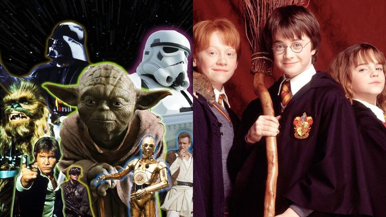 Star Wars y Harry Potter unidos por la inteligencia artificial.