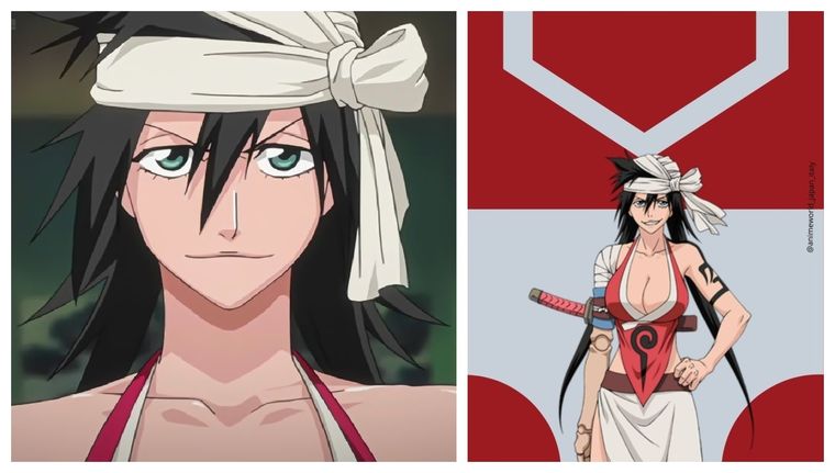 Shiba Kukaku es introducida en Bleach como la hermana mayor de Ganju