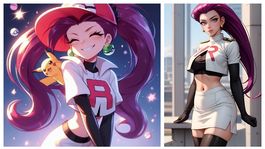 Jessie es introducida como una de las principales antagonistas en la serie Pokémon.