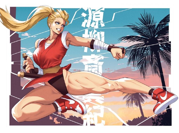Así es cómo se vería Maki de Final Fight y Street Fighter en la vida real
