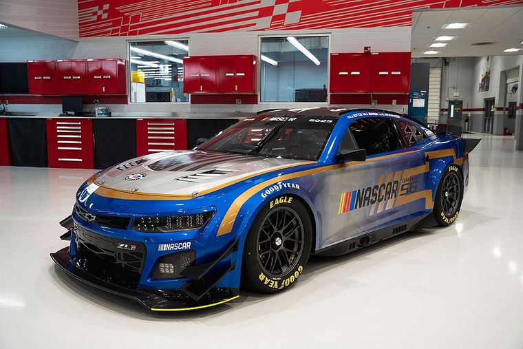 El Chevrolet Camaro que participó en las 24 horas de Le Mans