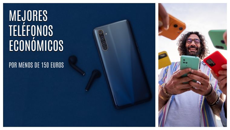 Estos son los 3 mejores teléfonos móviles por menos de 150 euros