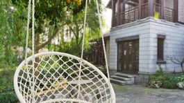 decora tu jardin con esta silla colgante a menos de 35 euros en amazon