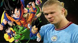 Erling Haaland y la loca teoría que compara al jugador del City con un personaje de Dragon Ball