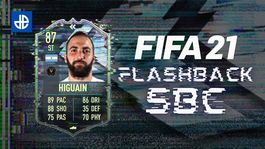 gonzalo higuain fifa 21: como completar el sbc flashback