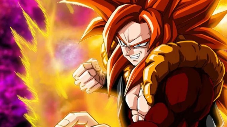 Así se vería Gogeta Super Saiyajin Fase 4 con la habilidad del Ultra Instinto