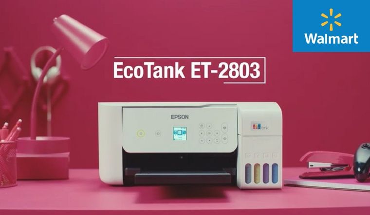 Esta impresora Epson no necesita cartuchos de tinta y cuesta menos de lo que imaginas en Walmart