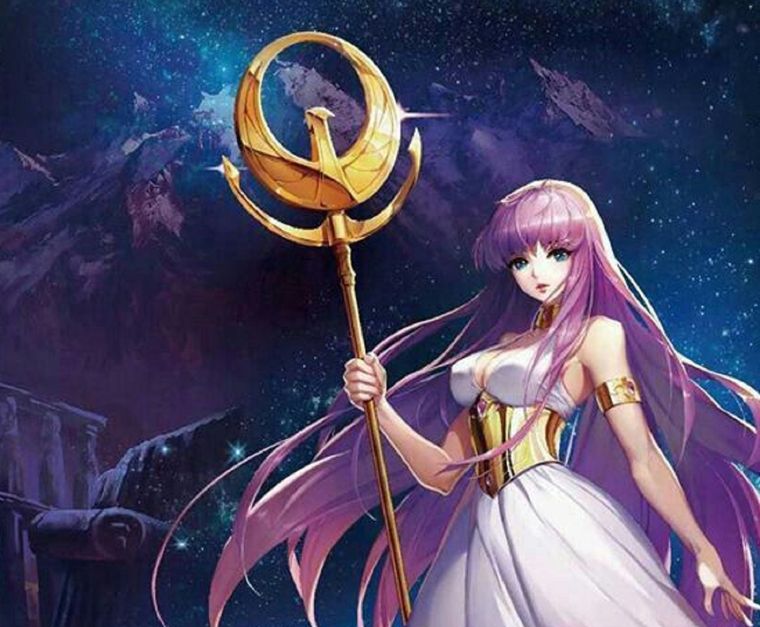 La sorprendente recreación de Athena de Los Caballeros del Zodiaco en la vida real con una armadura inédita