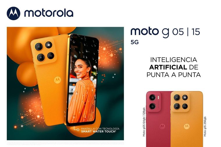 Motorola Moto G05: ideal para quienes buscan lo esencial. Motorola Moto G05: ideal para quienes buscan lo esencial.
