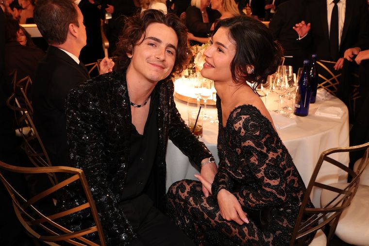 Kylie Jenner y Timotheé Chalamet