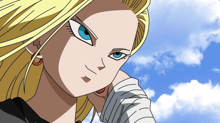 Androide 18 se convierte en Super Girl en un increíble crossover