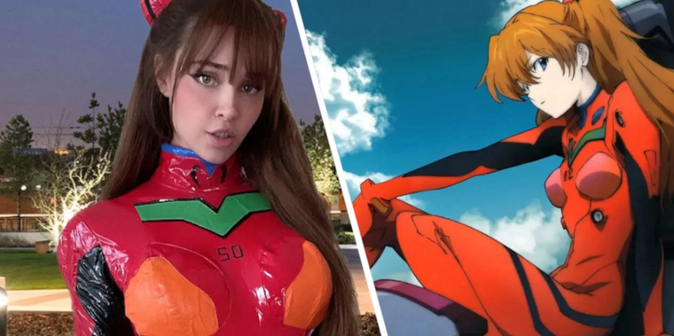 Evangelion: Asuka encontró a su gemela de carne y hueso gracias a este increíble y sexy cosplay