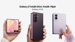 La octava generación de plegables de Samsung introduce pantallas más amplias e inteligencia artificial.