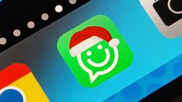 whatsapp: como tener el icono con el gorrito de navidad