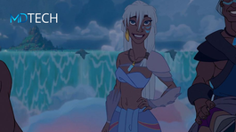 El personaje de Atlantis fue recreado por este cosplay que la mostró como una persona de la vida real.