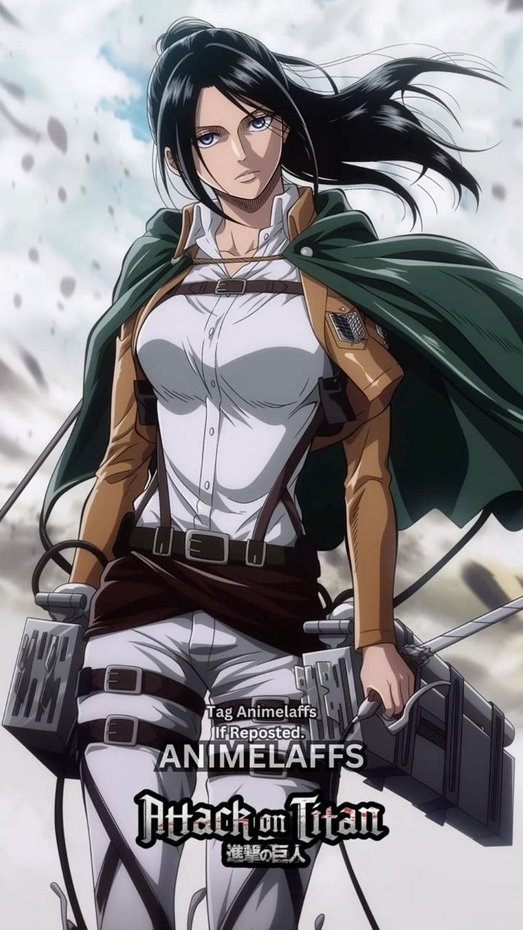 Nico Robin en el mundo de Attack on Titan. Nico Robin en el mundo de Attack on Titan.