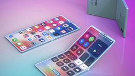 ¡apple ya prepara un iphone plegable! cuando estara a la venta