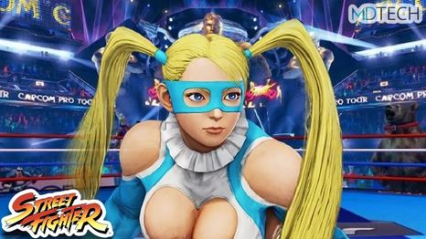 Una inteligencia artificial recreó a Rainbow Mika de Street Fighter como en la vida real