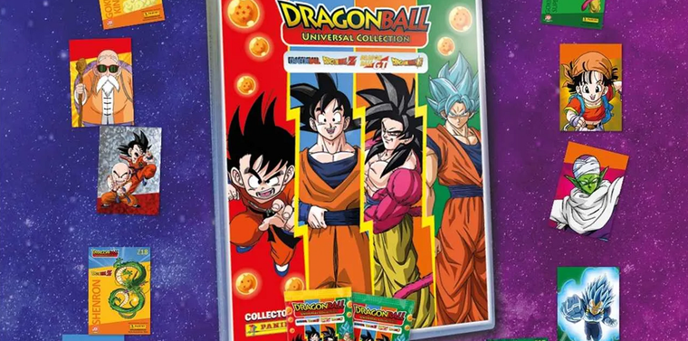 Dragon Ball y Panini reúnen toda la saga en estas Trading Cards