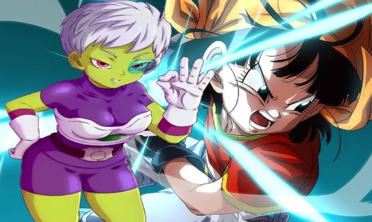 Dragon Ball Z y Super se cruzan: fusionan a Pan y Cheelai en un fanart épico