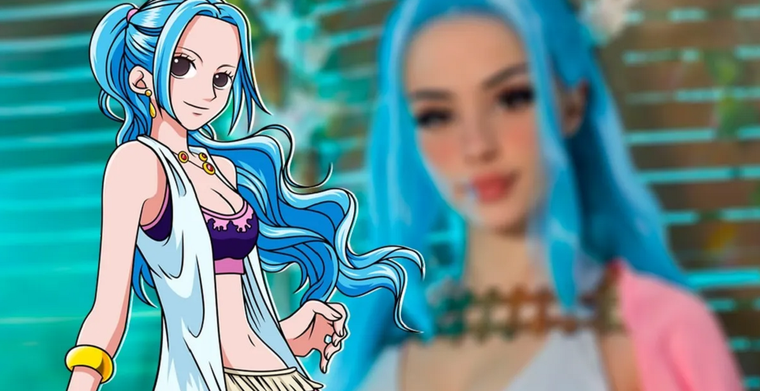 One Piece: la princesa Neftari Vivi nos deja sin palabras con este sensual cosplay