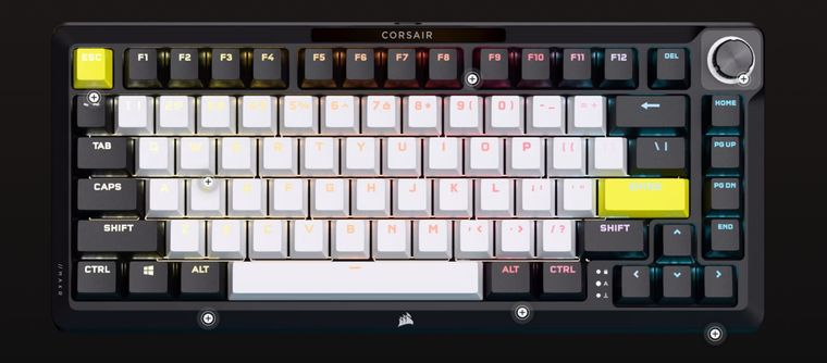 Corsair ha lanzado el MAKR 75, un teclado mecánico en formato kit que promete convertirse en la solución definitiva para quienes buscan una experiencia completamente personalizada.
