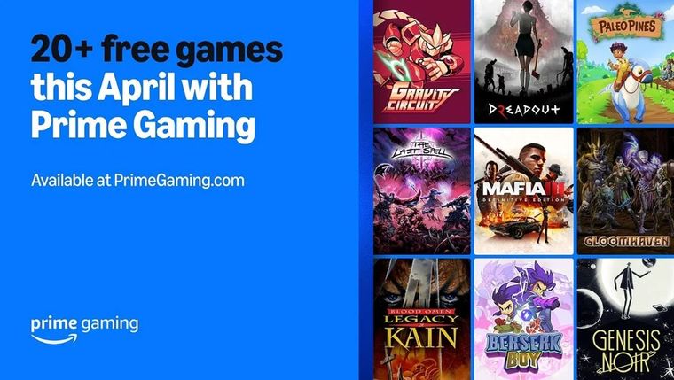 Prime Gaming regala 23 juegos para PC en abril. Prime Gaming regala 23 juegos para PC en abril.