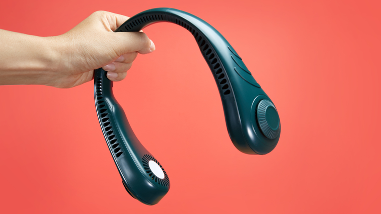 Este ventilador de cuello está en oferta en Walmart.