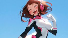 Una batalla entre cosplayers y la inteligencia artificial se libra por Uraraka