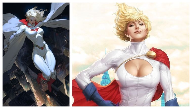 Power Girl hizo su primera aparición en All Star Comics #58 en 1976.