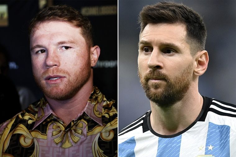 Canelo amenazó a Messi