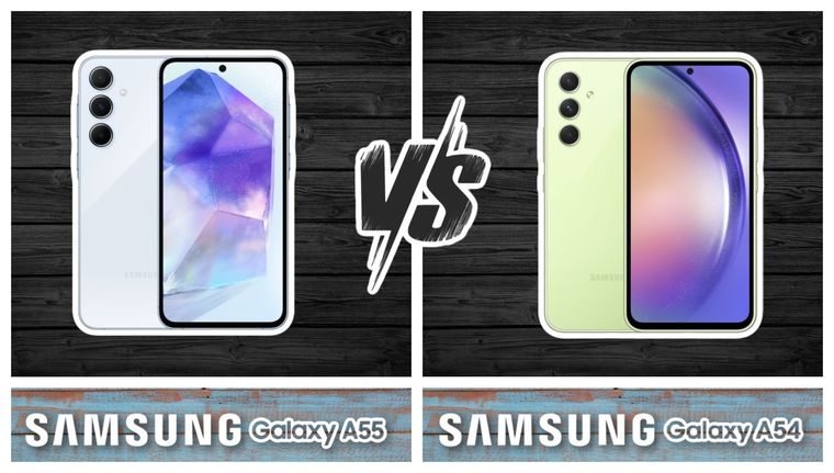 ¿Qué Samsung de gama media conviene más?: Galaxy A55 vs. Galaxy A54