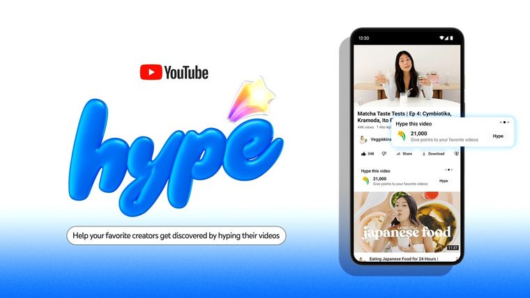 Youtube Hype beneficia a pequeños creadores de contenido