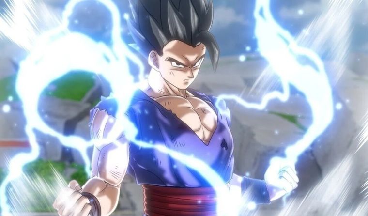Transformacion de Modo Bestia de Gohan Transformacion de Modo Bestia de Gohan
