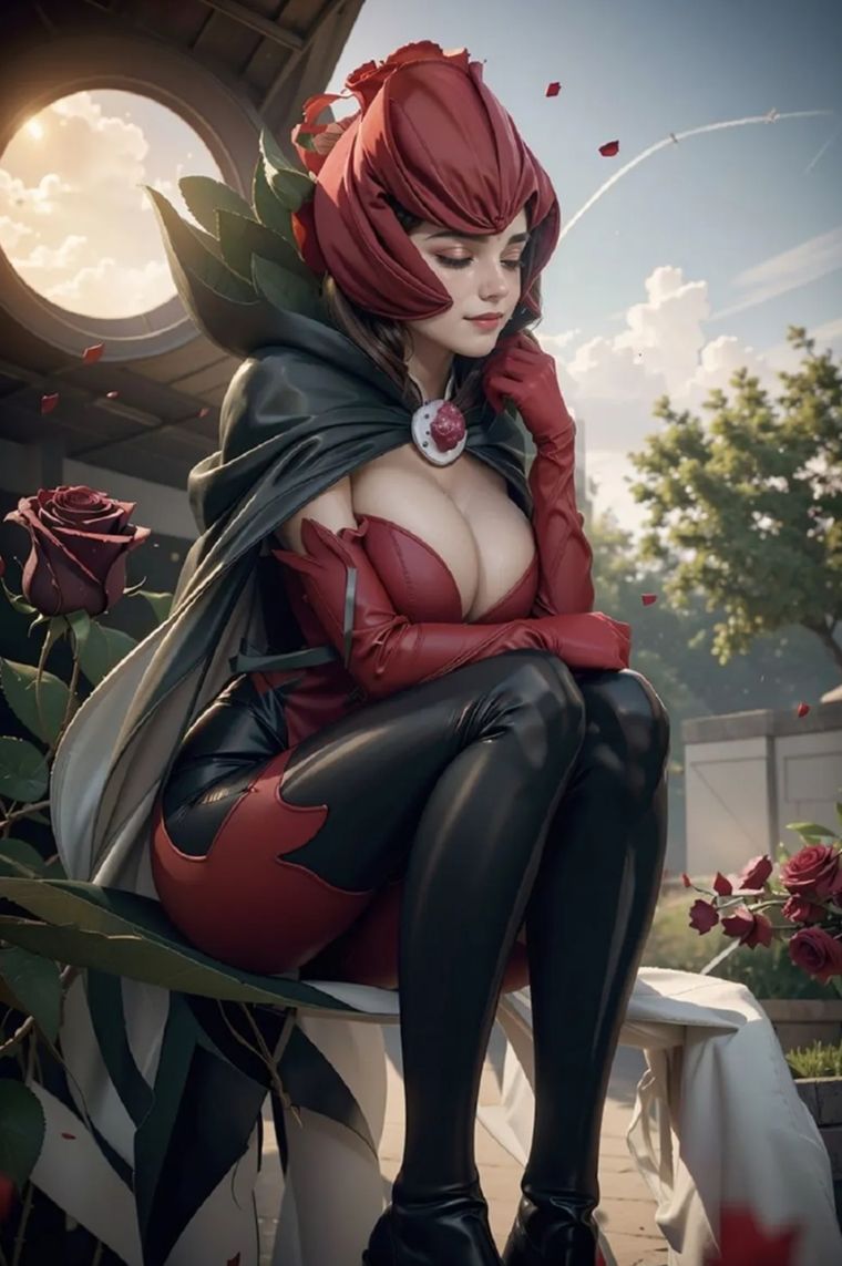 Por otro lado, el artista digital Mysmartart apostó por el potencial de la IA para reinterpretar a Rosemon con una estética hiperrealista. Por otro lado, el artista digital Mysmartart apostó por el potencial de la IA para reinterpretar a Rosemon con una estética hiperrealista.