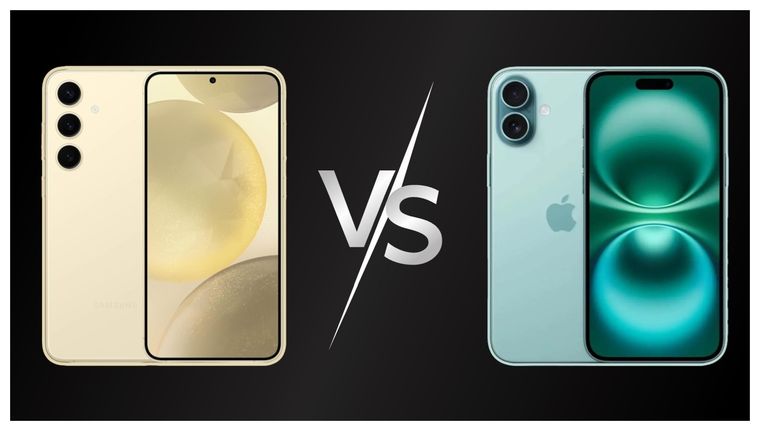 Samsung Galaxy S24 vs. iPhone 16: ¿cuál tiene mejores características?